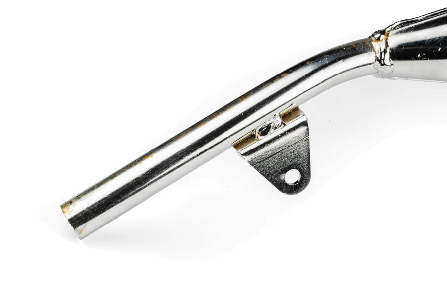Beta RR SM 50 2T - Auspuff Cross verchromt 50/70cc