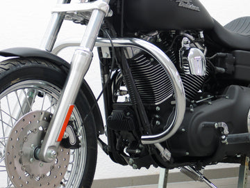 Harley Davidson Dyna Glide Low Rider [2015-2017] - Barra de proteção, versão grande feita de tubo de 38 mm, forma redonda