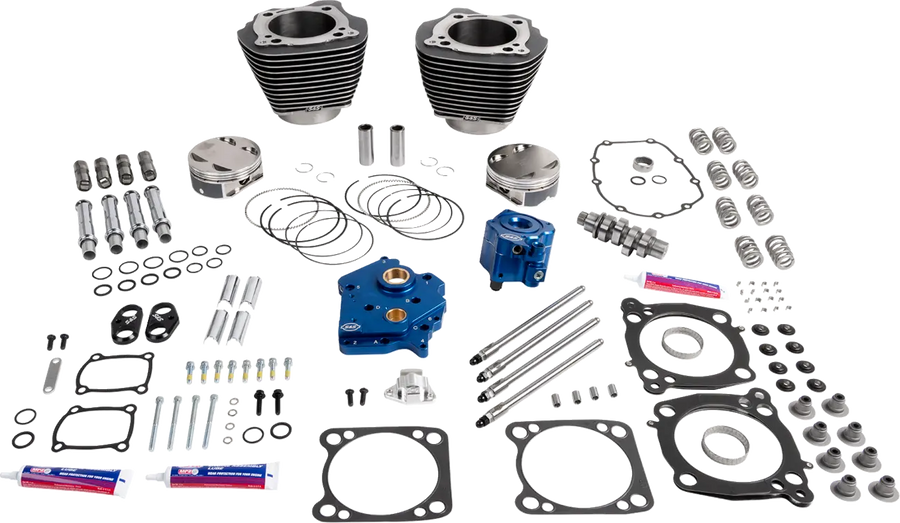 Harley-Davidson FLHFB 1868 Electra Glide Highway King 114 [2023] - 132" Power Package Motorleistungs-Kit – Oberfläche: Black Granite – Bild 1
