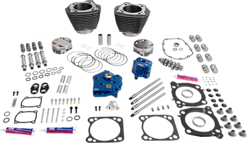 Harley-Davidson FLHTCUTG 1750 Tri Glide Ultra 107 [2018, 2019] - 132" Power Package Motorleistungs-Kit – Oberfläche: Black Granite – Bild 2