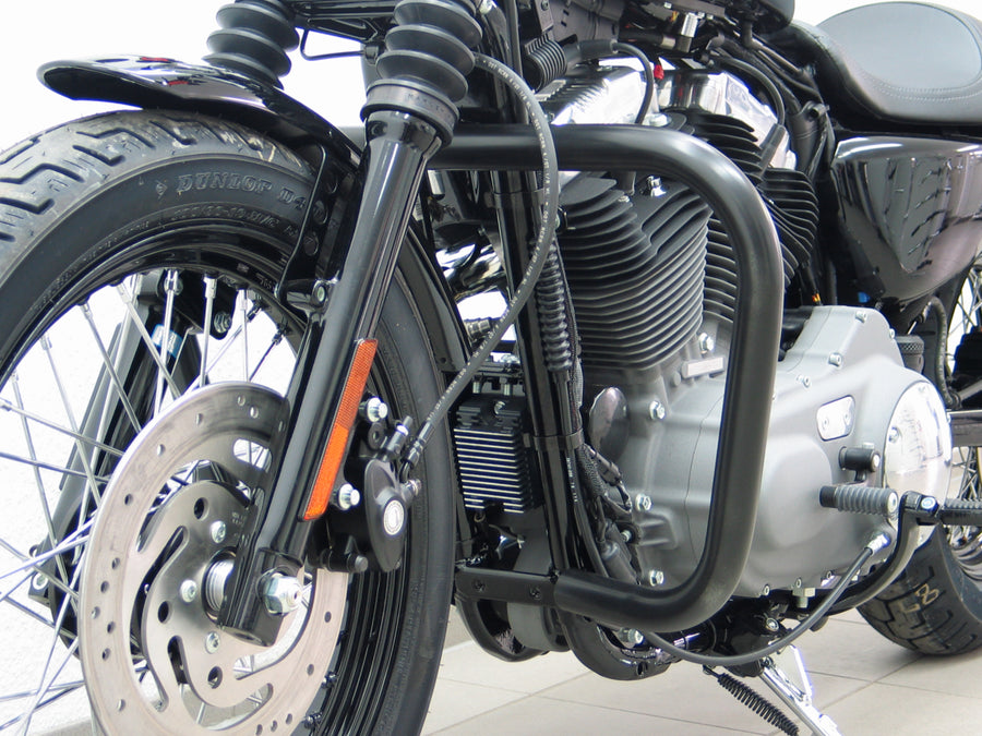 Harley Davidson Sportser Evo 883/1200 [2004-2020] - Barra de proteção feita de tubo de 38 mm, preto