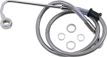 harley davidson fxsb [DRAG SPECIALTIES] - Kit de linha de freio em aço inoxidável
