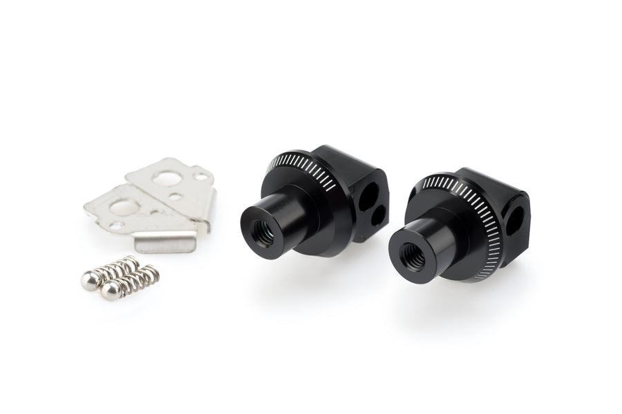 BMW R 1200 GS [2003] – Almofada de borracha adaptadora para apoio de pés do passageiro – preta