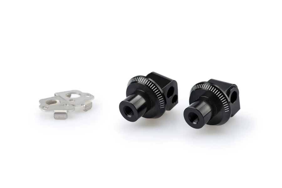 BMW R 1250 GS ADVENTURE [2024] – Almofada de borracha adaptadora para apoio de pés do passageiro – preta
