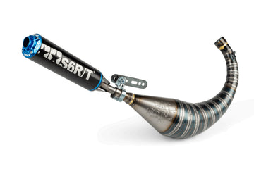 Beta RR Enduro 50 2T - Escape R/T 70 - 80 Preto / Azul