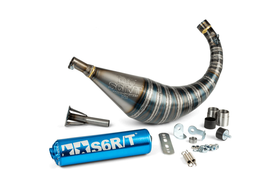 Rieju RR Enduro 50 2T AM6 - Auspuff R/T 70 - 80 Blau