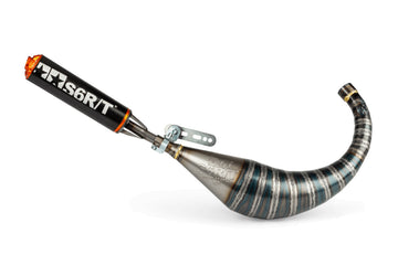 Beta RR SM 50 2T - Escape R/T 70 - 80 Preto / Laranja