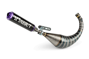 Beta RR Enduro 50 2T - Escape R/T 70 - 80 Preto / Roxo