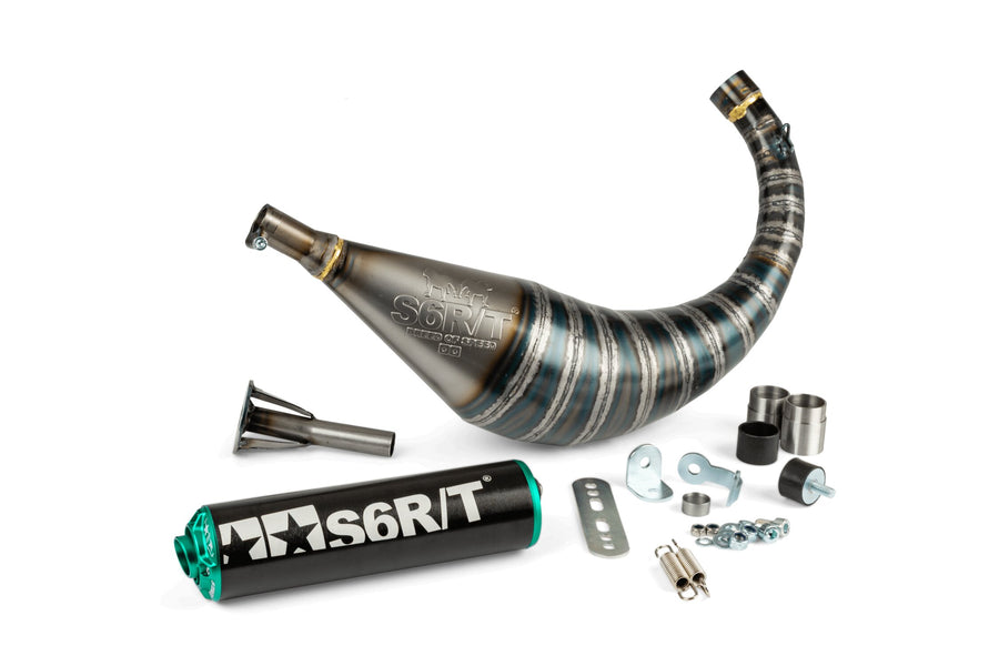 Beta RR SM 50 2T - Escape R/T 70 - 80 Preto / Turquesa