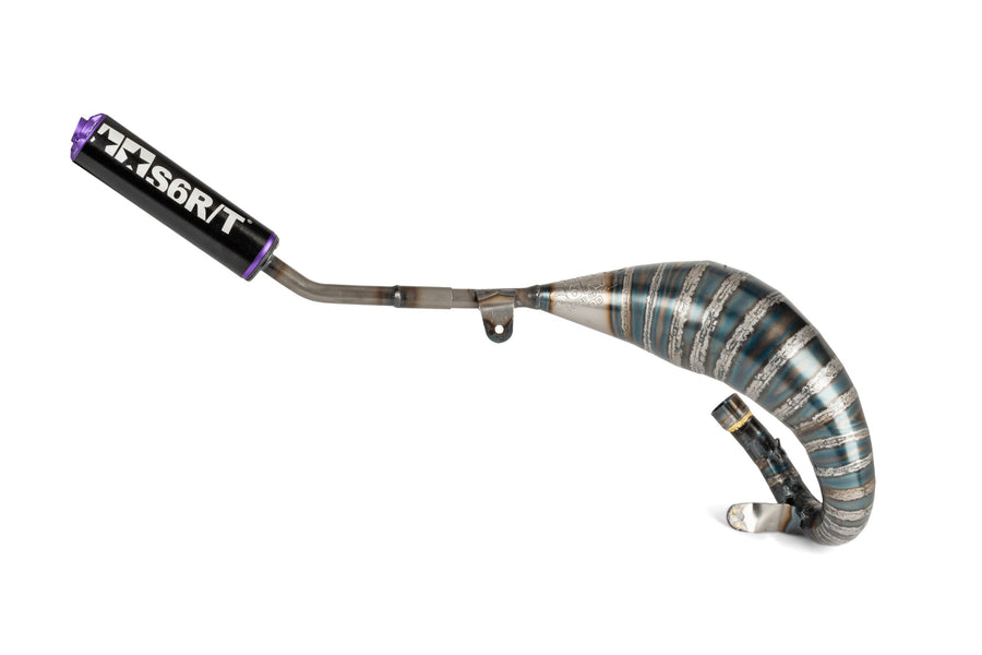 Beta RR SM 50 2T - Auspuff R/T 70–80 Schwarz / Lila