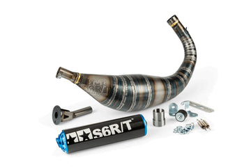 Beta RR Enduro 50 2T - Escape R/T 80-90 Preto / Azul