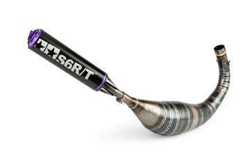Beta RR Enduro 50 2T - Escape R/T 80-90 Preto / Roxo
