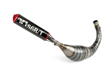 Beta RR Enduro 50 2T - Escape R/T 80-90 Preto / Vermelho