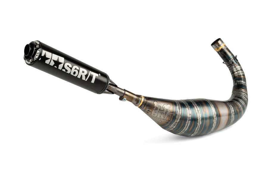 Beta RR Enduro 50 2T - Auspuff R/T 90-100 Schwarz