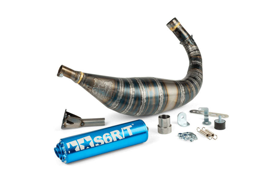 Beta RR-T SM 50 2T - Auspuff R/T 90-100 Blau