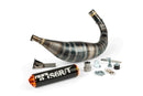 Rieju RR Enduro 50 2T AM6 - Auspuff R/T 90-100 Schwarz/Orange