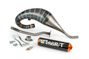 Aprilia RX Factory 50 2T - Auspuff R/T Hoch Schwarzorange