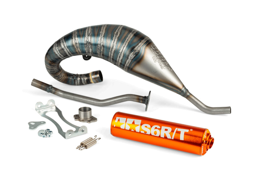 Aprilia SX 50 2T - Auspuff R/T Hoch Orange