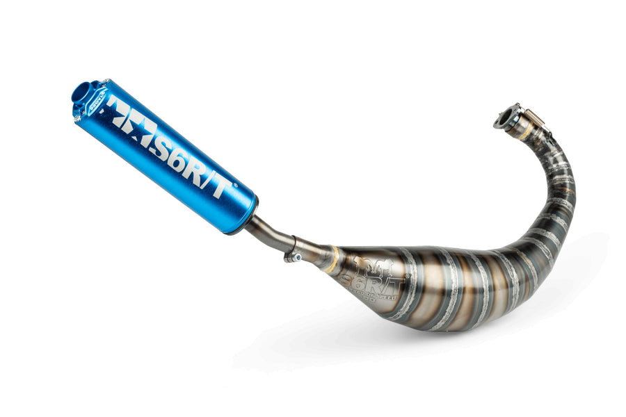 Derbi Senda R X-Treme Enduro '05 - '10 50 2T D50B0 - Auspuff 80-90 Blau