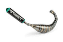 Gilera RCR Enduro 50 2T D50B0 [2011–] - Auspuff 80-90 Schwarz / Türkis