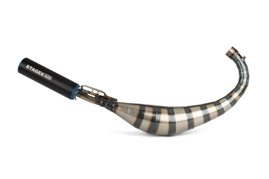 Rieju MRT Pro SM 50 2T - Auspuff Streetrace 80-90 Blau