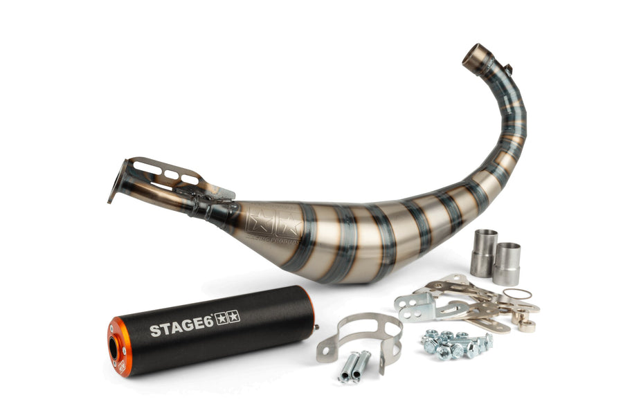 Beta RR SM 50 2T - Escape Streetrace 80-90 Laranja Preto