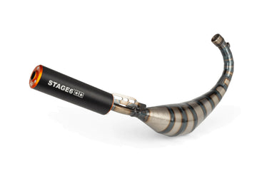 Beta RR Enduro 50 2T - Escape Streetrace 80-90 Laranja Preto