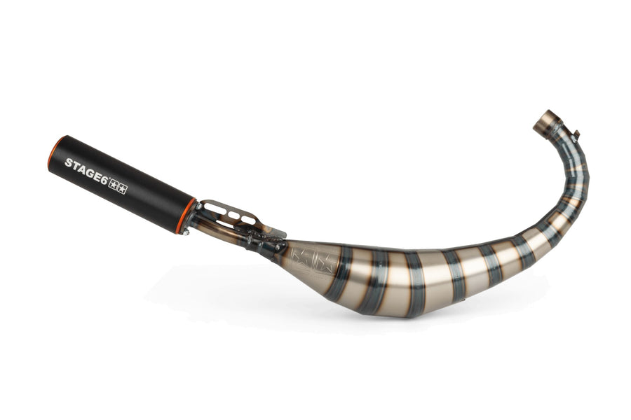 Beta RR-T SM 50 2T - Auspuff Streetrace 80-90 Orange Schwarz