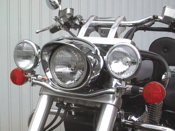 Honda VTX 1800 [2001-2006] - Suporte de lâmpada para faróis adicionais