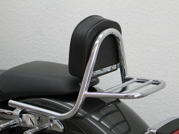 Honda VT 750 S (Chain) [2010-2011] - Barra de maricas feita de cachimbo com travesseiros e bagagem