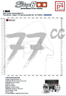 Beta RR Track 50 2T - Motorpack Big Racing 77ccm schwarz