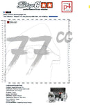 Aprilia SX 50 2T - Motorpack Big Racing 77ccm