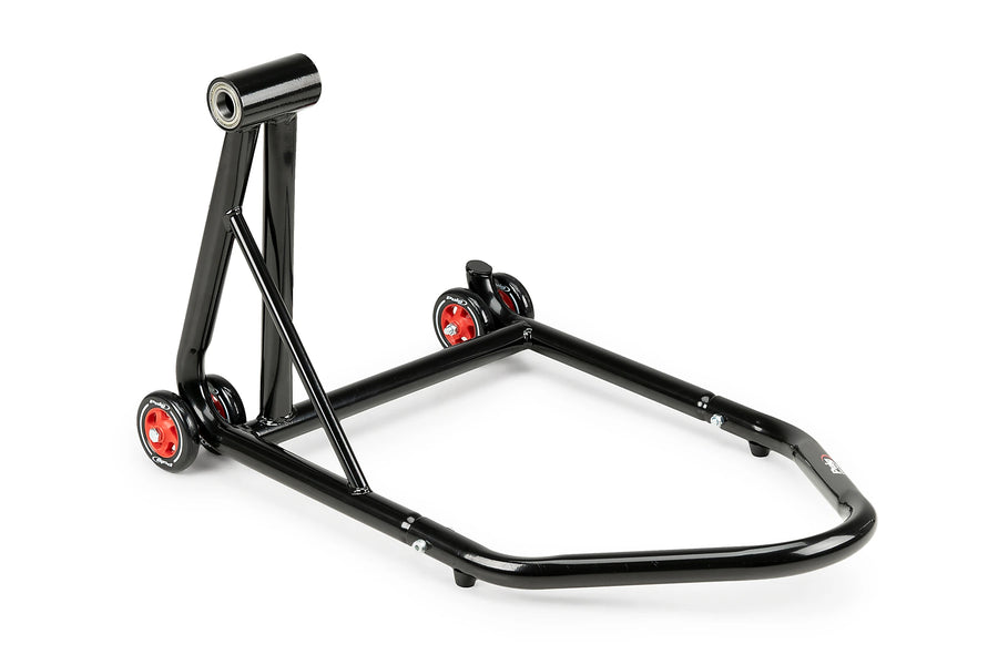 PUIG Hinterradständer für Einarmschwinge – Antrieb links | Schwarz | PUIG 7361N