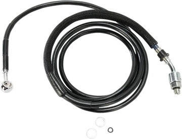 Harley Davidson Fxsbse [DRAG SPECIALTIES] - Linha de embreagem hidráulica em aço inoxidável