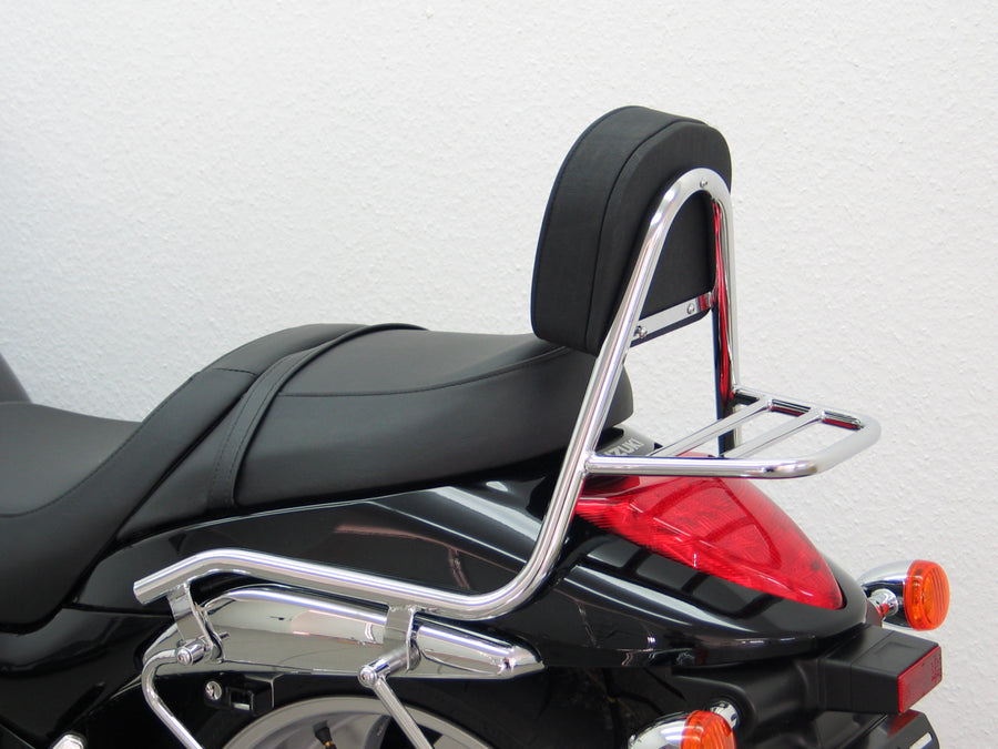 Suzuki M 1800 R/R2 Intruder (VZR 1800) [2006] - Sissy bar tubular com almofada e bagageiro
