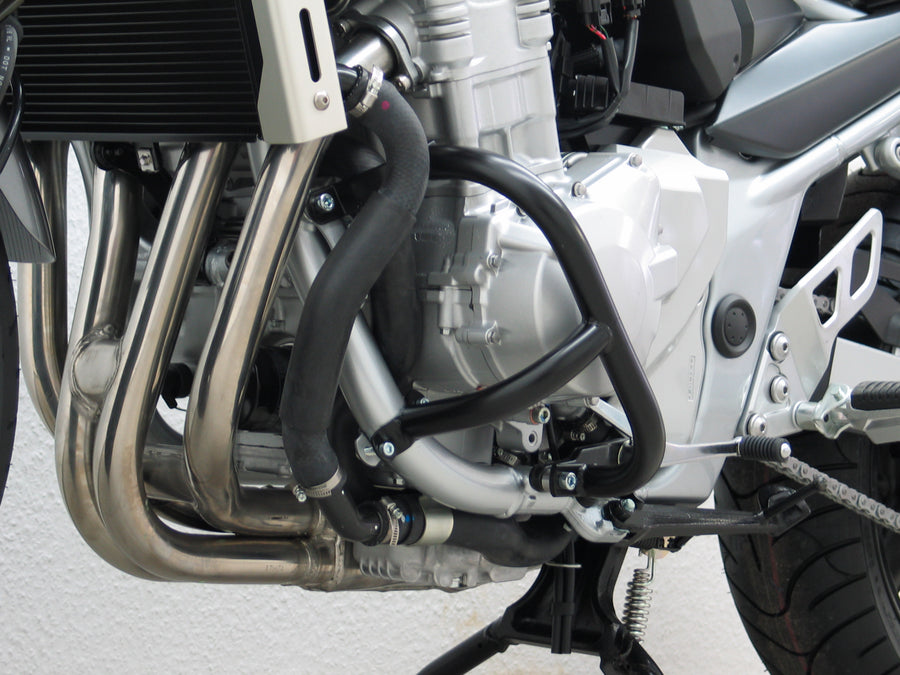 Suzuki GSF 650 Bandit (água -residual) [2007-2008] -Barra de proteção ao motor, estável, preto