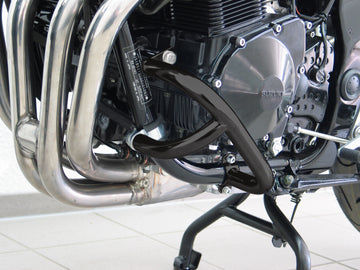 Suzuki GSF 650 Bandit (refrigerado a ar) [2005-2006] - proteção do motor, estável, preto
