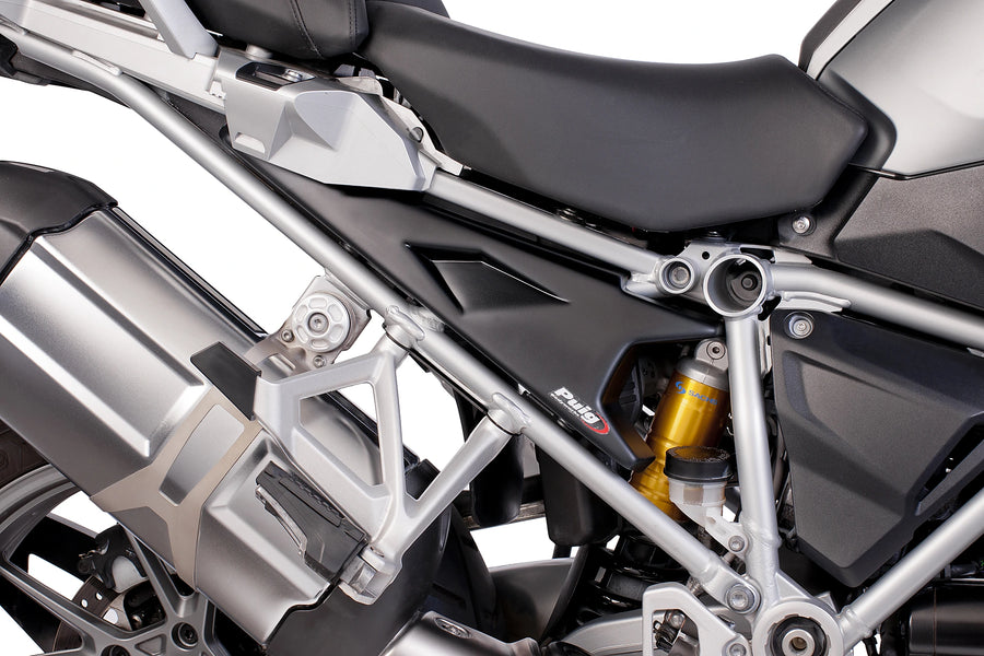 BMW R 1200 GS Adventure [2018] - tampa lateral | Preto mate | PUIG 7518J