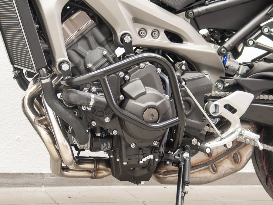 Yamaha MT-09/ABS [2013-2016]-Barra de proteção ao motor, estável, preto