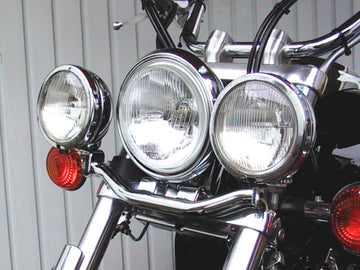 Yamaha XVS 650 Drag Star [1996-2003] - Suporte da lâmpada para faróis adicionais