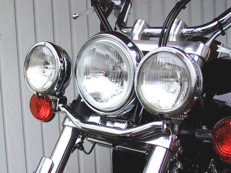 Yamaha XVS 650 Drag Star [1996-2003] - Suporte da lâmpada para faróis adicionais