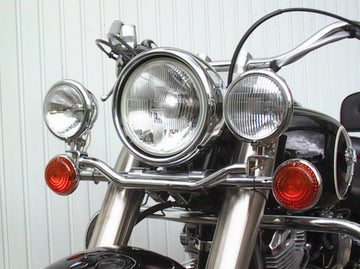 Yamaha XV 1600 Wild Star [1999-2004] - Porta-lâmpada para faróis adicionais