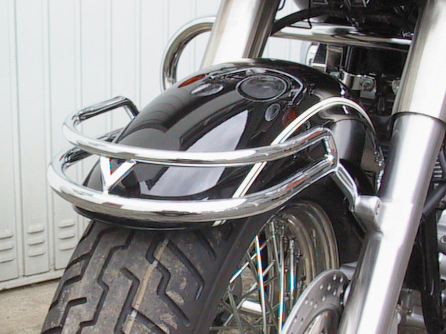 Yamaha XV 1600 Wild Star [1999-2004]-Reling para a folha de proteção da roda dianteira