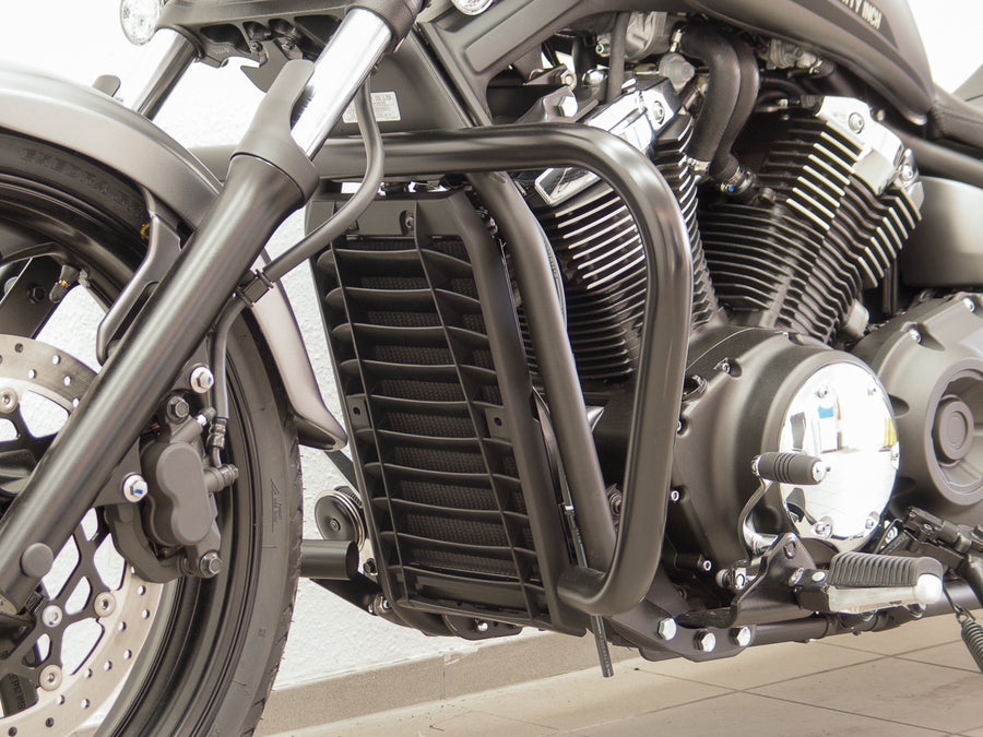 Yamaha XVS 1300 Custom [2014-2016] - Barra de proteção, versão grande feita de tubo de 38 mm, preto