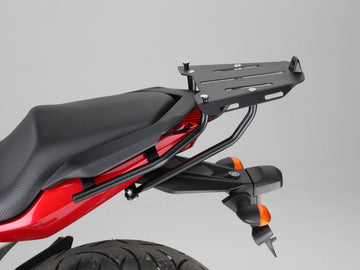 Yamaha XJ 6 [2009-2016] - Portador de caixa superior feita de chapa de chapa para givi/kappa (monokey), preto