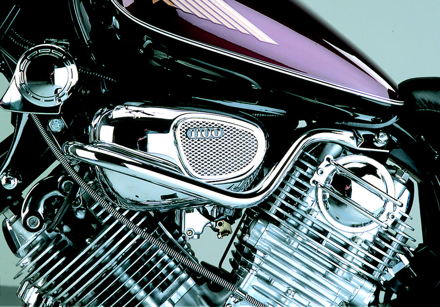 Yamaha XV 750 Virago [1992-1998]-barra protetora, execução simples (B-Goods com defeitos ópticos)