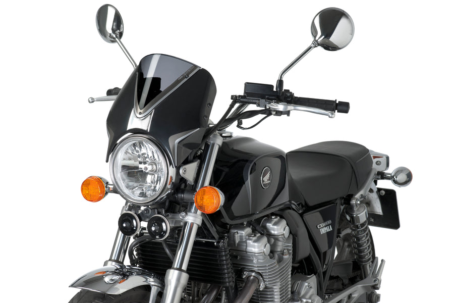 HONDA CB 1100 [2014] – Viseira do para-brisa RetroVision – fortemente escurecida