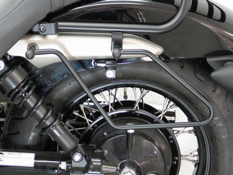 Honda Shadow VT 750 C Black Spirit [2010-2011] - Suporte de bolsa de embalagem, preto