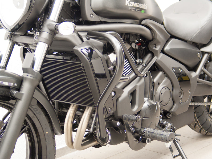 Kawasaki Vulcan S (EN650A) 2015-2020 e (EN650J) 2021- [2015-2020]- Barra de proteção 2 Tlg., Black