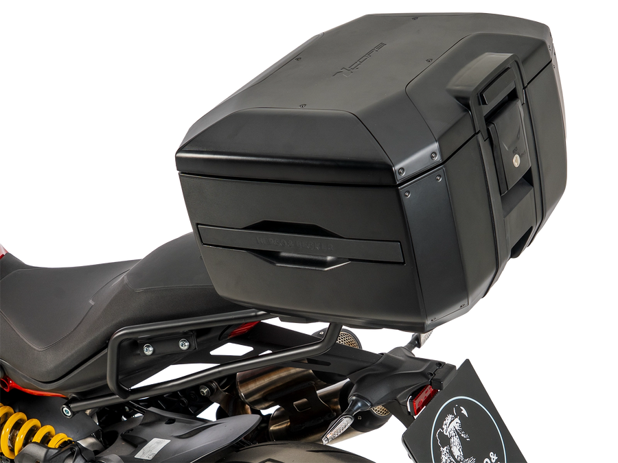 Ducati Monster 890 / + [2026] - Smartrack-Set mit Xcore Topcase schwarz